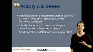 Behavior Course: Module 7 Part 3