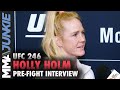 UFC 246: Holly Holm pre-fight interview
