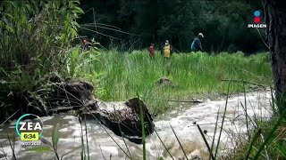 Habitantes de Villa Allende, Edoméx, denuncian contaminación de manantiales | Francisco Zea