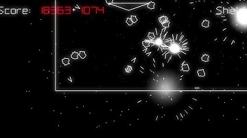 I got to round 10 in pew pew asteroids