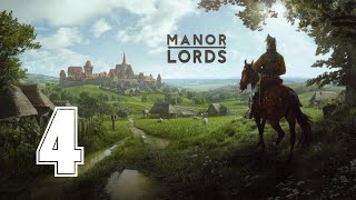 Dev Savaşlara Giriyoruz!  Canlı Yayın  Manor Lords  Bölüm 4