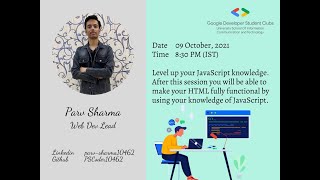 Celebrity Session 4 - Advanced Javascript | Web Week Wealth