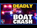 Boat Crashes Into Boulder at 40MPH
