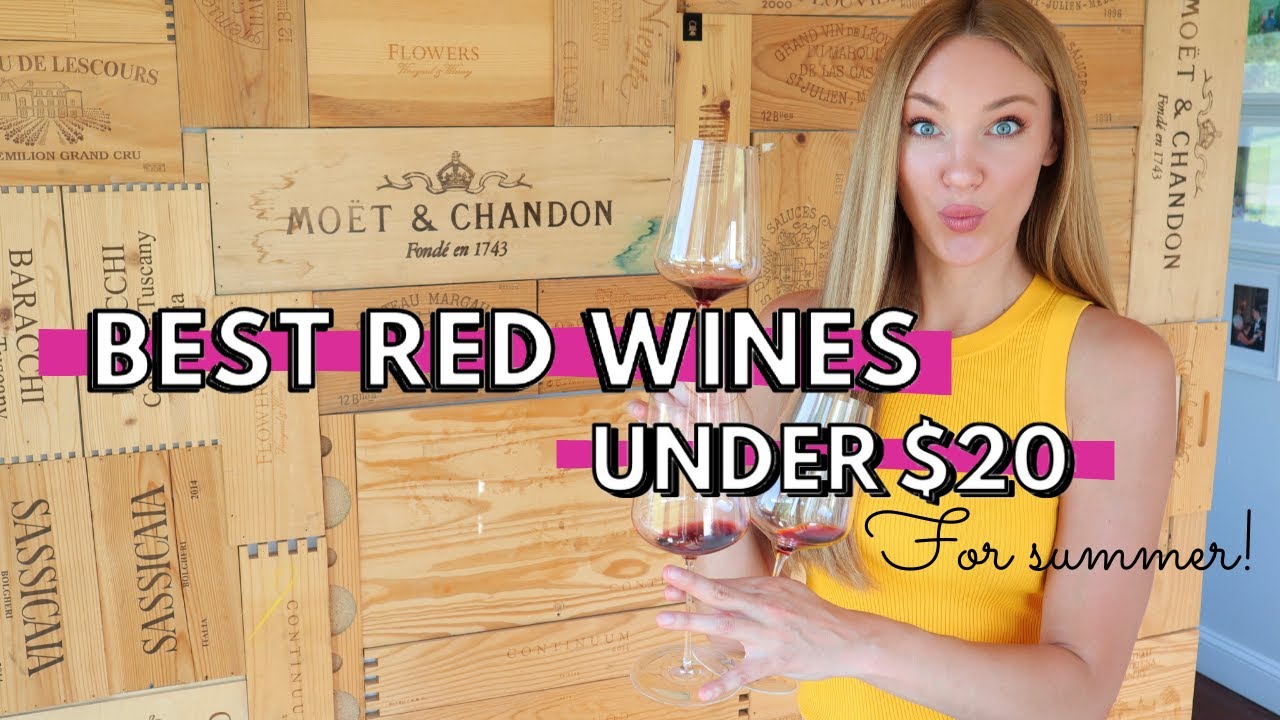 GREAT WINE UNDER 20 // 3 RED WINES For SUMMER 2020 That You NEED! (Ep