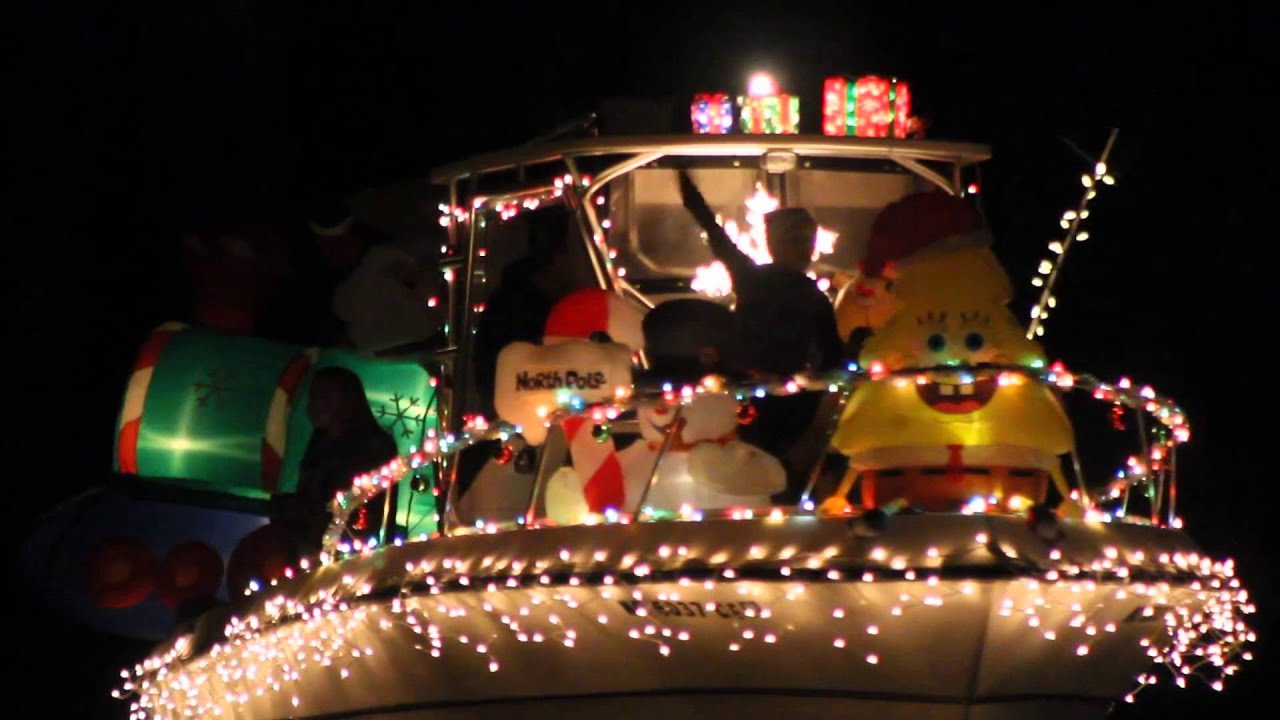 20121201 Jacksonville, NC Christmas Flotilla YouTube