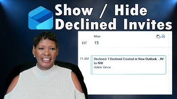 New Outlook: Never search for a Declined Meeting again with this calendar feature!