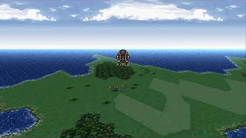 FF6 Airship remade in Unity