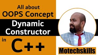 DYNAMIC CONSTRUCTOR IN OOPS C++ | IMPLEMENTATION OF DYNAMIC CONSTRUCTOR
