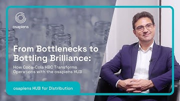 Coca-Cola HBC transforms operations with the osapiens HUB - From Bottlenecks to Bottling Brilliance