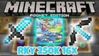 RKY 250k [16x] MCPE Texture Pack 1.16 PvP