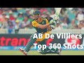 Ab de villiers top 360 degree shots in cricket