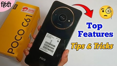 POCO C61 Top 40+ Hidden Features 🤯 | Best Tips & Tricks | Special Features