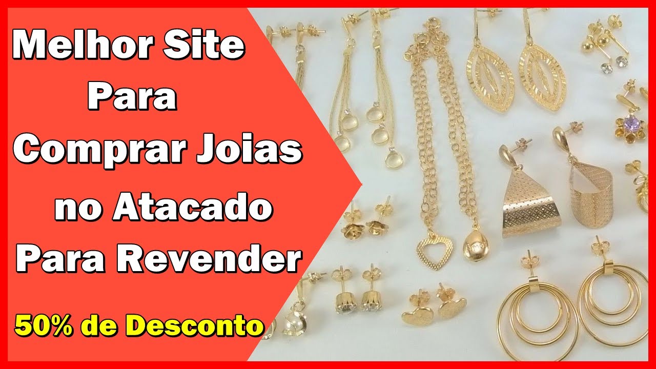 Loja online para comprar joias no atacado onde comprar joias para