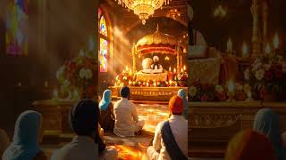 Peaceful Sikh Gurdwara Kirtan Scene 🙏✨ | 3D Spiritual Animation