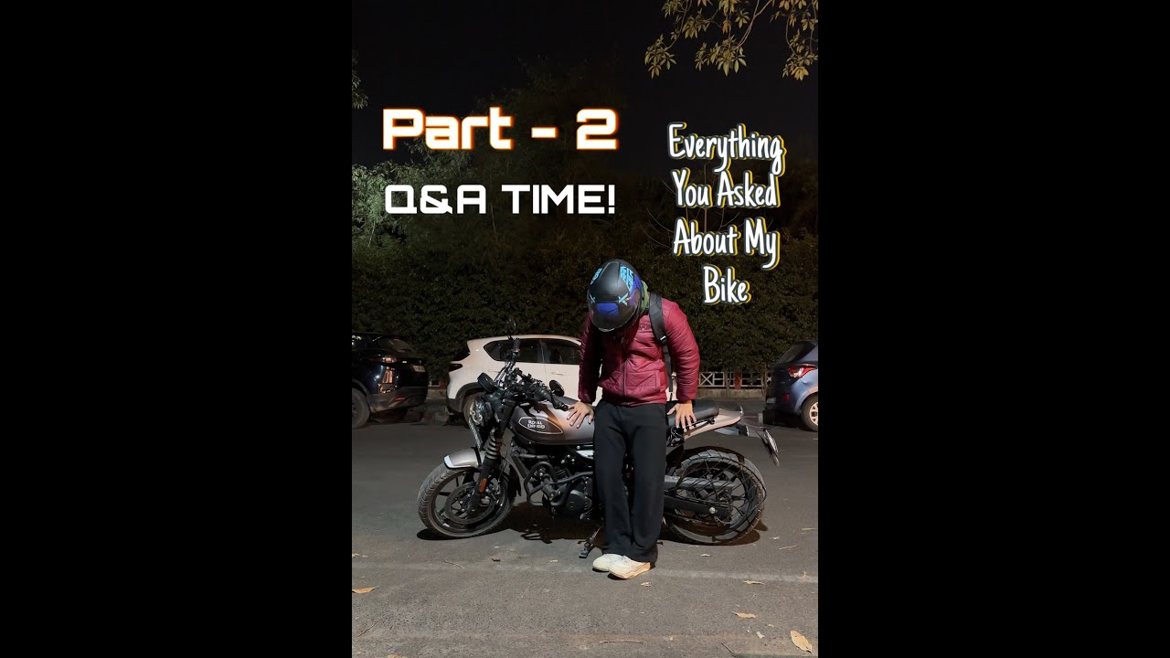 QnA Part 2 - Guerrilla 450 Performance , Navigation etc | Night Ride