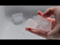 Ice Bath Scrub Sponge ASMR 🧊 | Satisfying Scrub Sponge #cleantok #spongeasmr #asmr #therapy 