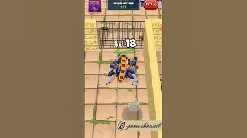 scorpion run evolve & clash 😉😉 gameplay // l game channel // android & ios 95099 #games #shorts