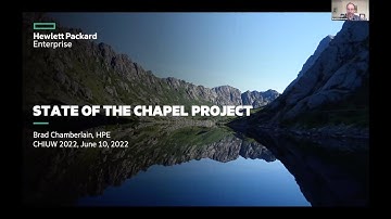 CHIUW 2022: State of the Chapel Project