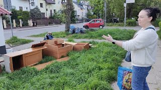 Лазимо по смітниках... Дочекались замовлення прийшло! Українці в Польщі