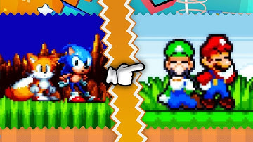 Sonic Mania ✪ Super Mario Mania Mod