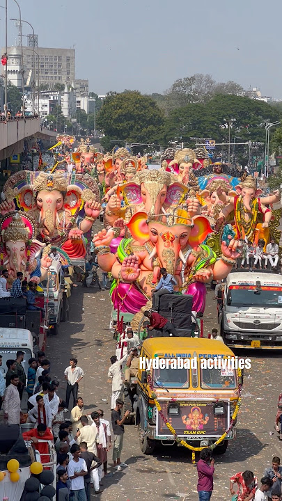 Ganesh Nimajjanam 2024 | Ganesh Visarjan 2025 Tank Bund | Ganesh Chathurthi 2025 | Ganesh Immersion