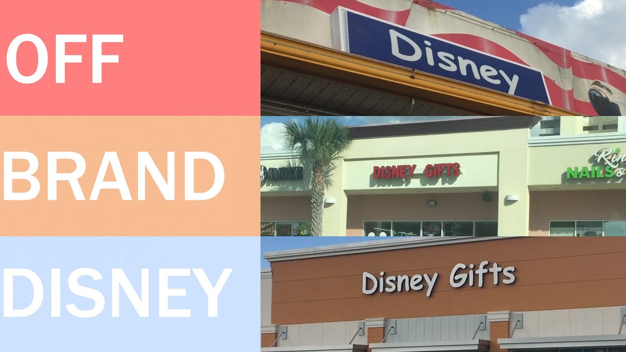 The "Disney" Stores YouTube