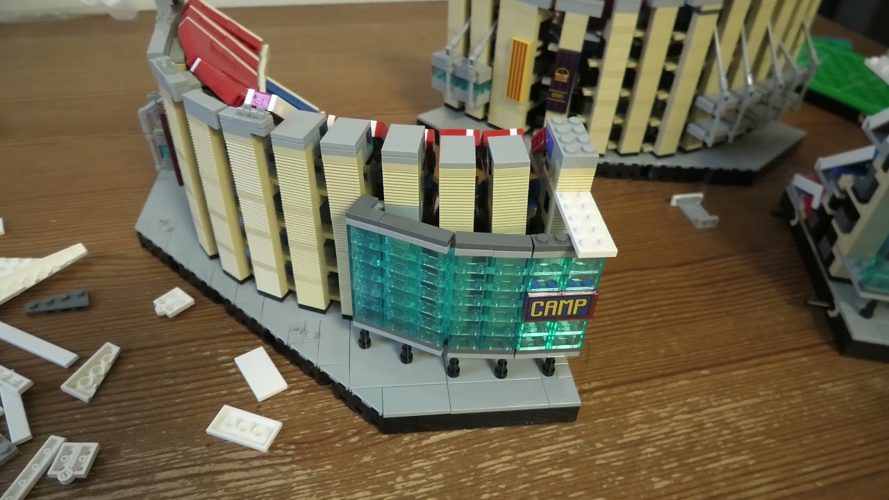 Building Lego Creator Camp Nou  FC Barcelona SET 10284 BAG 31 4K