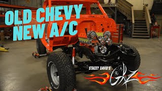 Installing A/C on an Old Chevy Truck & Turbo/Supercharger Tips  Stacey David's Gearz S10 E9