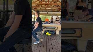 The Chair Broke (Magic trick) 😱 #shorts