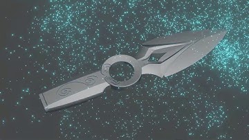 valorant knife -  Jett  blade model demo