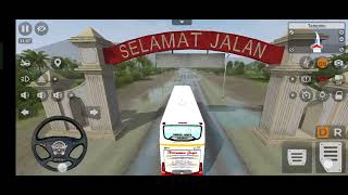 bus HARAPAN JAYA berangkat dari Jambi ke Palembang game bus simulator Indonesia screenshot 3