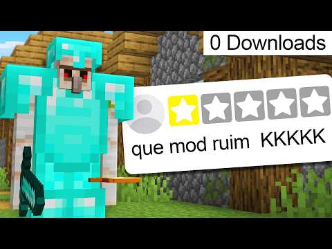 I reviewed mods with 0 downloads in Minecraft! (banned mod)