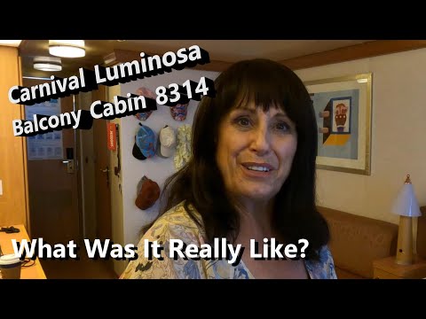 What is a Balcony Cabin Really Like on the Carnival Luminosa? A Week Living in Balcony Cabin 8314 Video Thumbnail