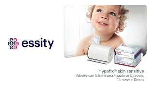 Aplicação de curativo – Leukoplast Hypafix Skin Sensitive