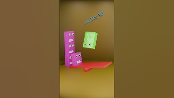 Monster jump on swing 🟩🟪 #alinton3d #satisfying #relaxing #asmr #shorts #shorts