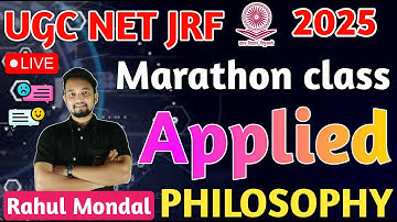 Unlocking the Secrets of Applied Philosophy: A Marathon with Rahul Sir