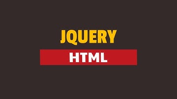 How to Use jQuery in HTML