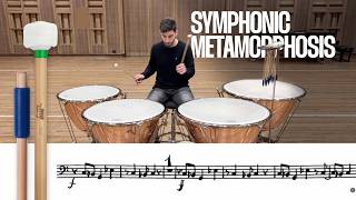 Orchestral Excerpts Timpani Sheet - Symphonic Metamorphosis - Hindemith