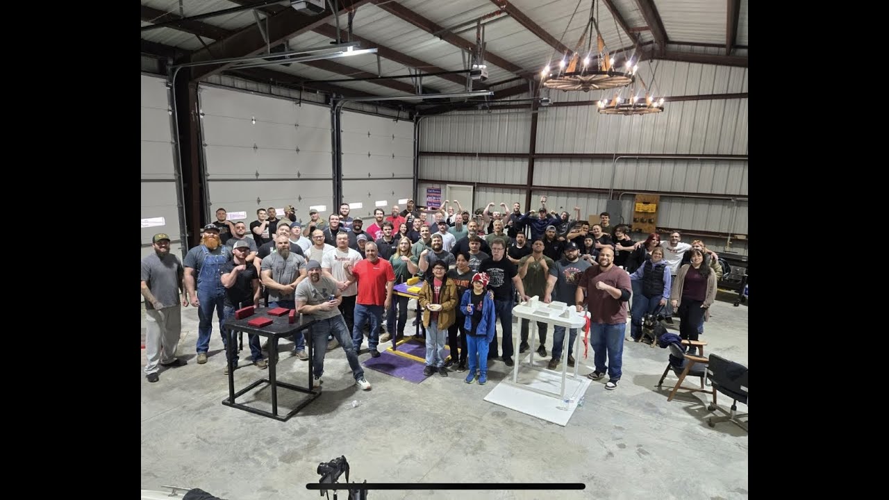 First Arm Wrestling Practice Of 2026 @ Jim Coyles ft Wallace Dilley, Dustin Tomlinson, and More..