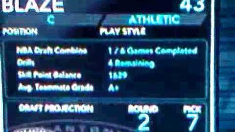 NBA 2k10 My Player - Draft Combine