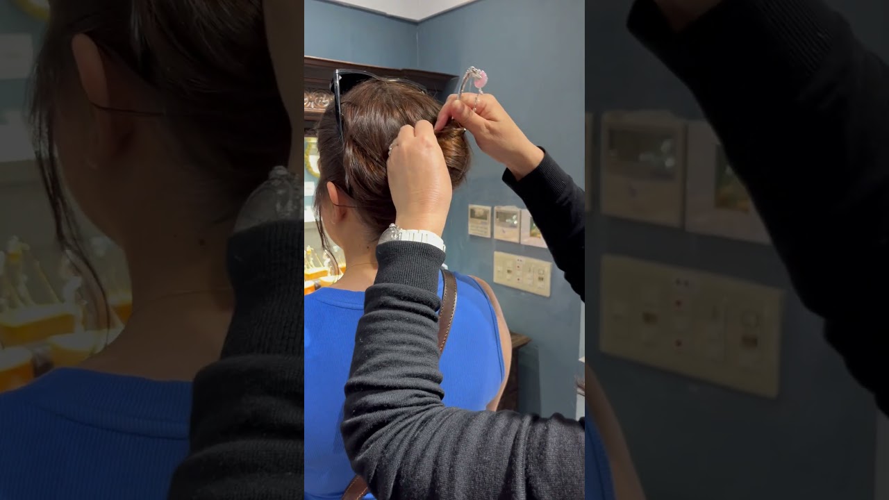 Trialling various Japanese hair pins(Kanzashi) ,bought lots ,will be sharing them with ye,stay tuned