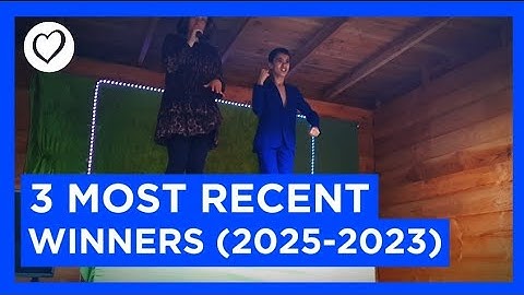 The 3 Most Recent Winners of the spoor 3k video video awards: 2025 - 2023