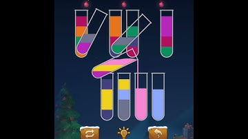 water color sort puzzle level 132 solution 😱 - sort water color puzzle level 132 solution 🤗❤️