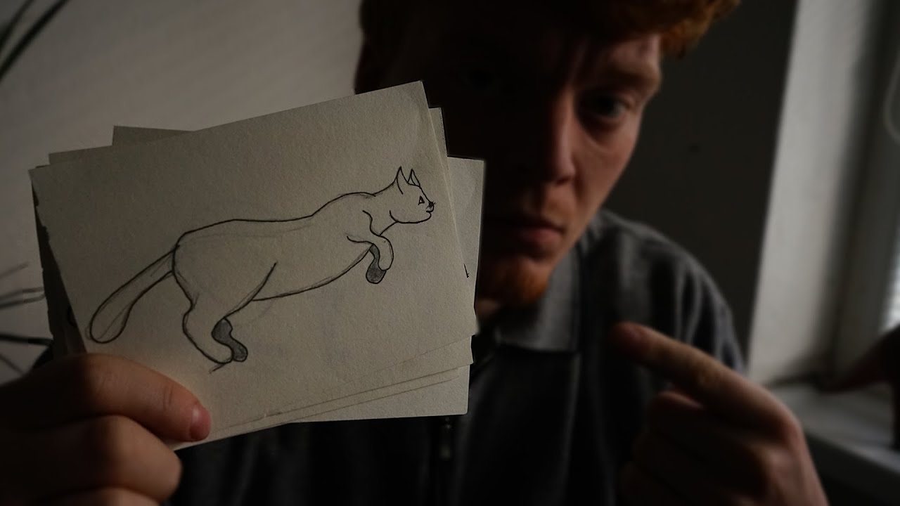 Drawing An Animation Without Any Drawing Skills - YouTube