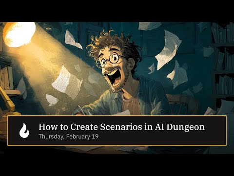 How to Create Scenarios in AI Dungeon