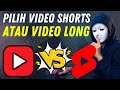 Ini Akibatnya Kalau Video Shorts di Gabung Dengan Video panjang (Video Long)
