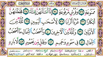 ألقران الكريم حاتم فريد الواعر الصفحة 535