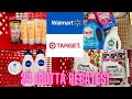 Walmart and target haul round 2 512th18th 24 ibotta rebates