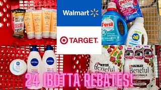 Walmart and Target Haul round 2 5/12th-18th! 24 Ibotta rebates!