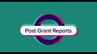 Post Grant Reporting in SmartSimple Cloud